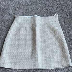 Babaton Cream Skirt